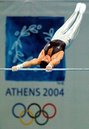 Kunstturnen Athen 2004.